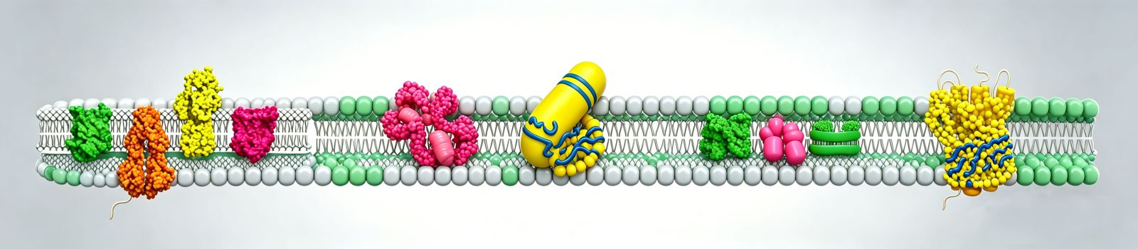 Human full-length membrane proteins in synthetic nanodiscs