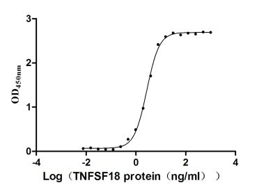 Human TNFSF18 protein
